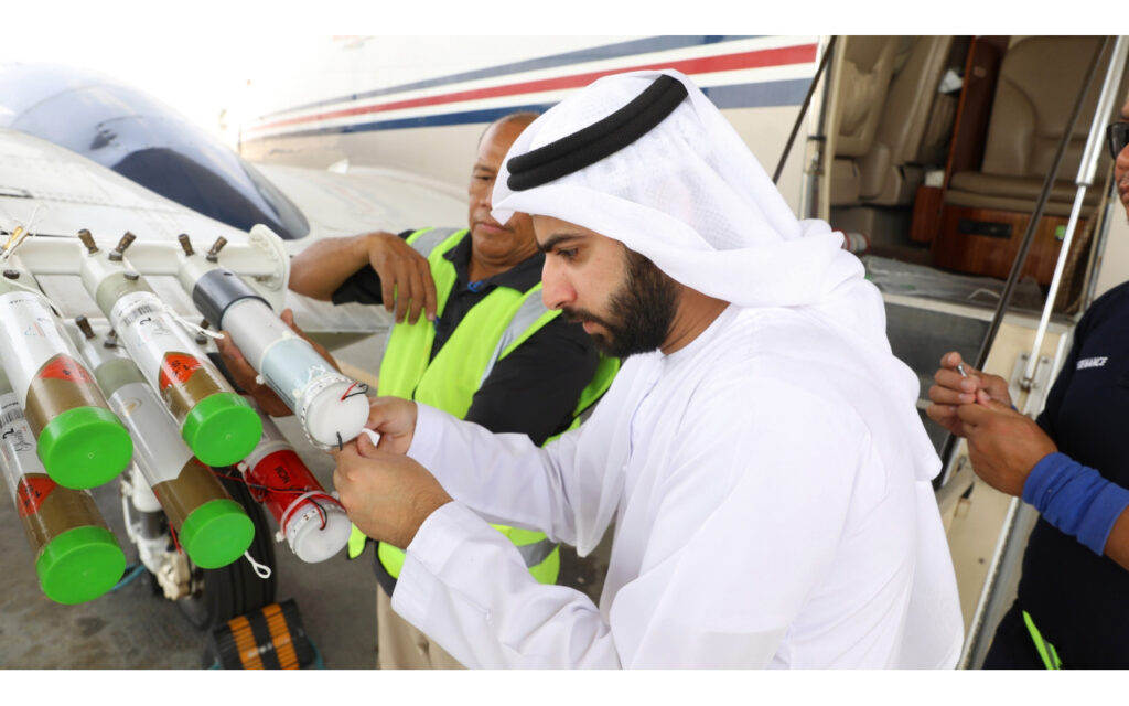 الاستمطار الصناعي في الامارات